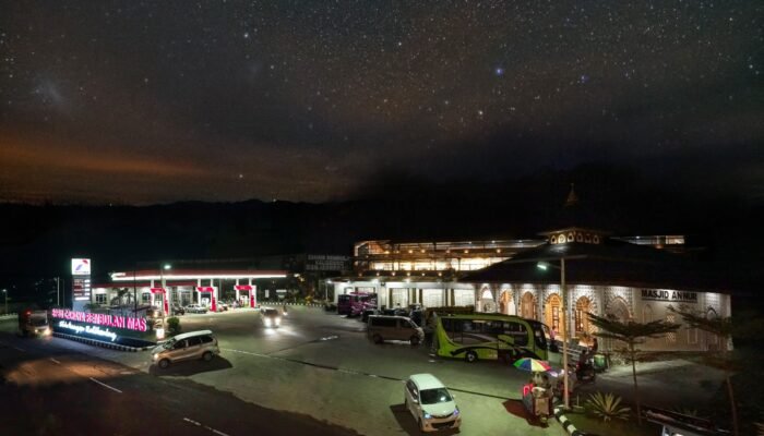 Wow Keren, Rest Area Ala Cahaya Rembulan antara Kajen – Dieng
