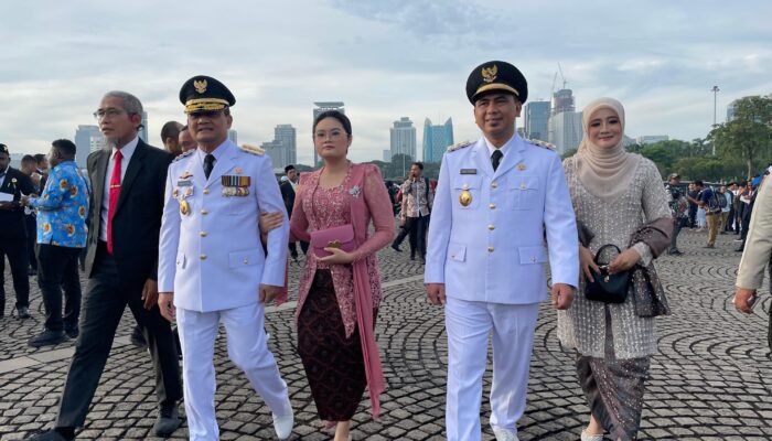 Ahmad Luthfi dan Gus Yasin Tiba Lebih Awal di Monas untuk Pelantikan Gubernur Jawa Tengah