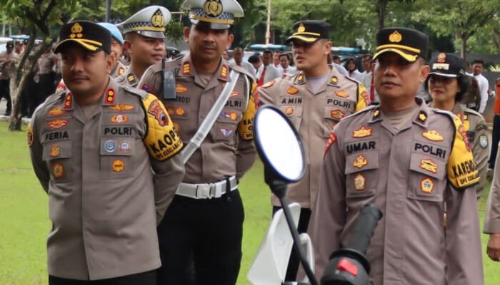 Polres Kendal Laksanakan Apel Gelar Operasi Keselamatan Lalu-Lintas Candi 2025