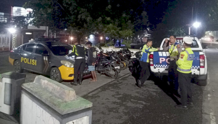 Satlantas Polres Kendal Amankan 19 Unit Sepeda Motor Dari Para Pelaku Balap Liar