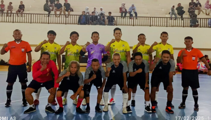 Empat Tim Futsal Berlaga Jajal GOR Baru Di Kendal Sport Center