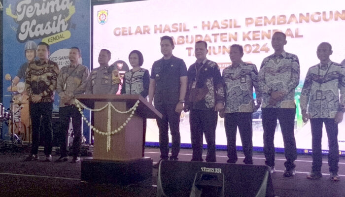 Dico Resmikan Hasil Pembangunan Tahun 2024 Di Hari Terakhirnya Sebagai Bupati Kendal