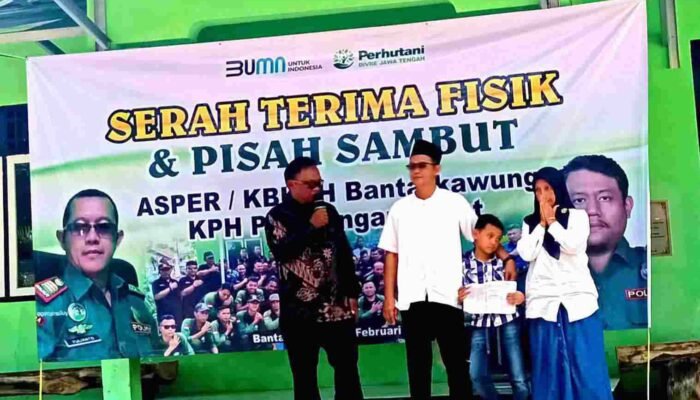 Sertijab Kepala BKPH Bantarkawung Tingkatkan Efektivitas Pengelolaan Hutan