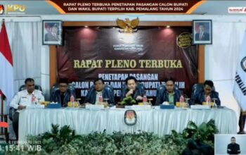 KPU Pemalang Tetapkan Anom Widiyantoro – Nurkholes sebagai Bupati-Wakil Bupati Terpilih