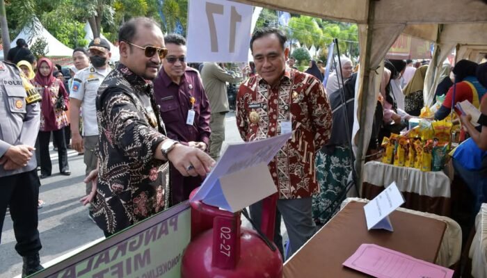 Pasar Murah Pemalang Meriah di Puncak Ramadan, Bupati Anom Optimistis Kendalikan Inflasi