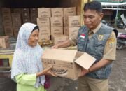 Diskoperindag Pemalang Gelar Operasi Pasar Minyak Goreng di Pasar Paduraksa