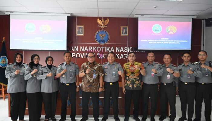 Lapas Cipinang Perkuat Sinergi dalam Audiensi ke BNNP Jakarta untuk Dukung P4GN