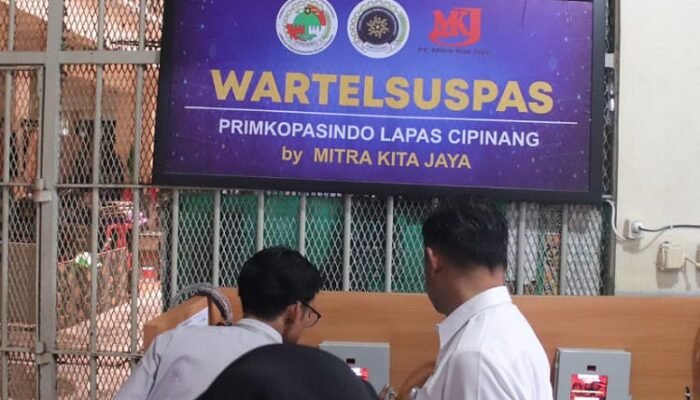 Kalapas Cipinang Pastikan Kelancaran Layanan Wartelsuspas di Blok Hunian