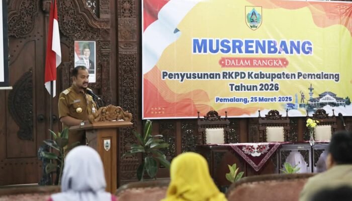 Bupati Anom Buka Musrenbang RKPD Pemalang Tahun 2025 di Pendopo