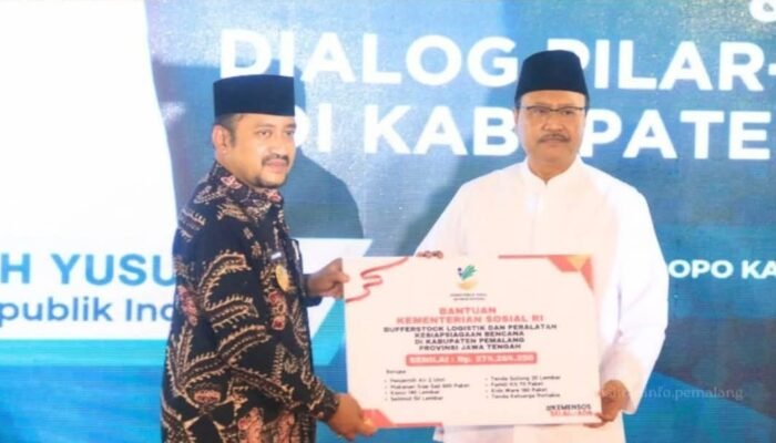 Wow…Kemensos RI Berikan Bantuan Ke Kabupaten Pemalang Hampir 1 ( Satu Trilyun)