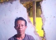 Bancal Tanah Bergerak Di Kedungoleng Ancam Rumah Warga