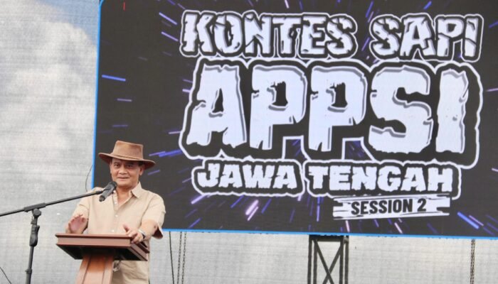 Gubernur Luthfi Optimis Kontes Sapi Boyolali Jadi Tonggak Jateng Lumbung Ternak Nasional