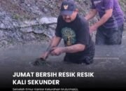 Bupati Anom Pimpin Gerakan “Jumat Bersih Resik Kali” di Pemalang
