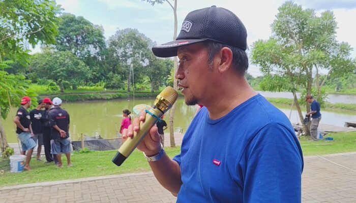 Dedi Juara Pemancingan Pudhak Wangi Penggarit, Sabet Hadiah Ratusan Ribu