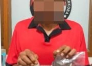 Di duga edarkan Sabu,Seorang Pria di Babalan Kidul di Tangkap Polisi.