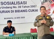Sosialisasi UU No. 39 Tahun 2007 di Bumiayu: Pemerintah Serius Perangi Cukai Ilegal