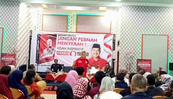 Bedah Buku “Jangan Pernah Menyerah” Kisah Inspiratif Harris Turino