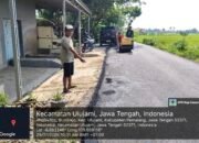 Viral Jalan Baru Ruas Bumirejo ~ Kaliprau Mengelupas, CV. Atom Semesta Gercep Lakukan Perbaikan