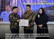 Tongkat Komando Berpindah di Satradar 214 Tegal, Bupati Pemalang Siap Perkuat Sinergi!