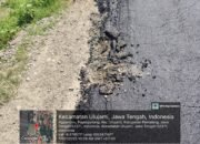 Aspal Baru Ambokulon-Blendung Retak dalam Hitungan Hari, Masyarakat Kecewa