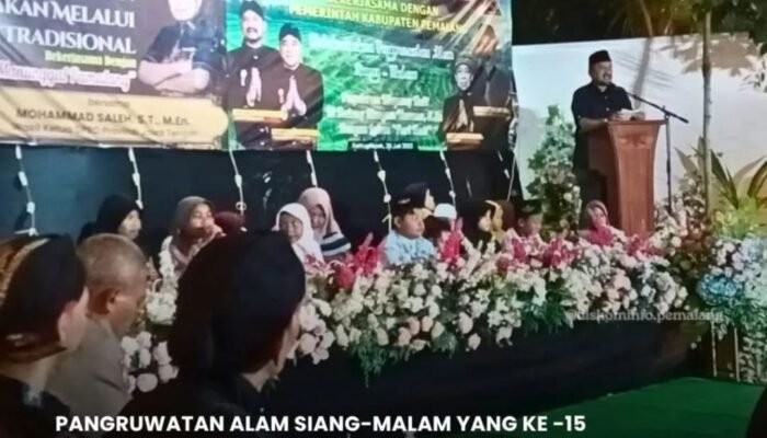 Bupati Pemalang Hadiri Pangruwatan Sabda Manunggal, Menyatukan Tradisi, Menyemai Kepedulian Sosial