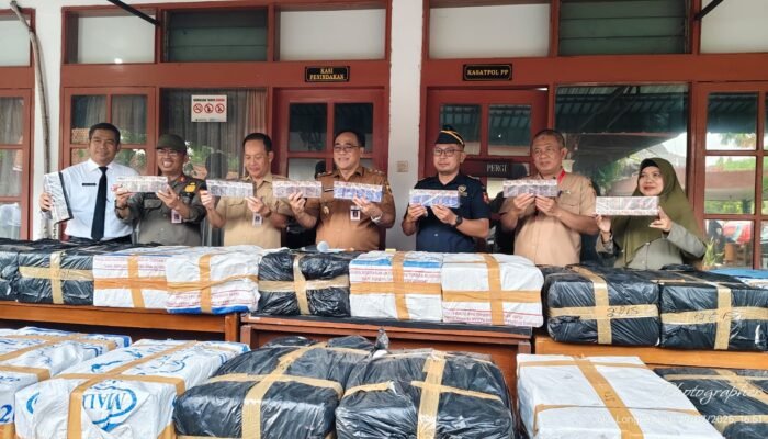 Satpol PP Pemalang Berhasil Gagalkan Pengiriman Ratusan Ribu Rokok Ilegal, Kerugian Negara Capai Rp650 Juta