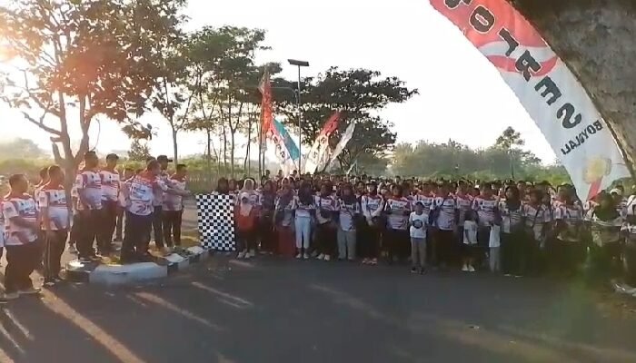 TNI-Polri Dan Pemda Boyolali Kompak di Bhayangkara Fun Walk 2025