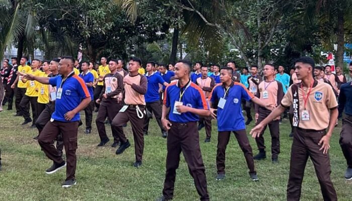 Layaknya Siswa Sekolah, Puluhan WBP Rutan Pemalang Ikuti Perkemahan di Nusakambangan