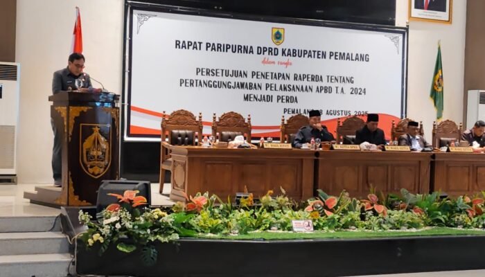 DPRD Pemalang Sahkan Laporan APBD 2024: Raperda Pertanggungjawaban Resmi Jadi Perda