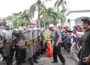 347 Personel Polres Kendal Ikuti Latihan Pengamanan Unjuk Rasa Anarkis