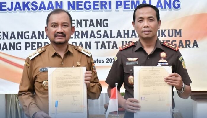 Perkuat Sinergi, Pemkab dan Kejaksaan Negeri Pemalang Jalin Kerja Sama Hukum