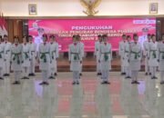 70 Anggota Paskibra HUT Kemerdekaan RI Ke 80 Tahun 2025 Tingkat Kabupaten Kendal Dikukuhkan