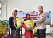 Jaga Kestabilan Pangan, Beras Murah Polres Pemalang Sasar Desa Longkeyang