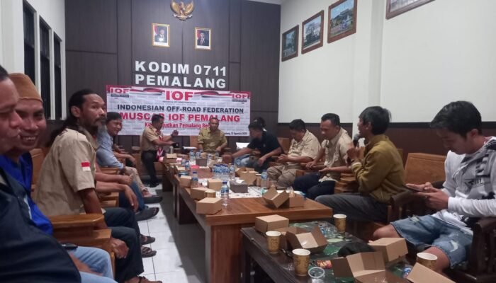 Sugeng Secara Aklamasi Terpilih Sebagai Ketua IOF Kabupaten Pemalang Periode 2025–2030