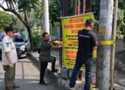 Satpol PP Pemalang Pasang Police Line di Beberapa Tempat Pembuangan Sampah Liar