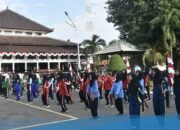 Ratusan Pelajar Padati Pendopo Pemalang, Ajak Bupati Senam dalam Acara ‘Anak Sehat