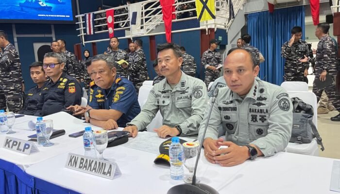 Bakamla RI Ikut TFG Persiapan Sailing Pass HUT ke-80 TNI
