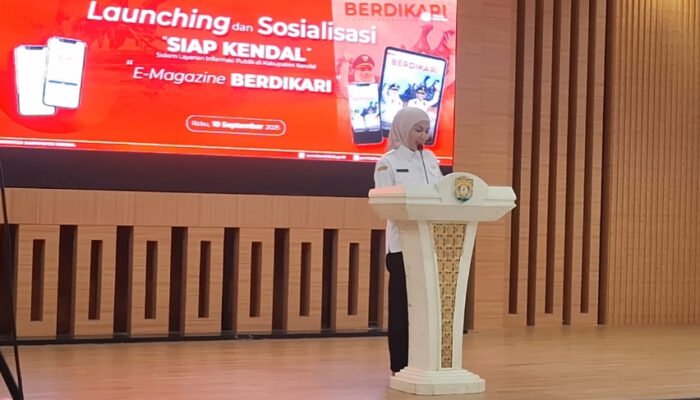 Luncurkan SIAP dan E-Magazine, Bupati Kendal: Transformasi Layanan Informasi Publik Menuju Kendal Berdikari