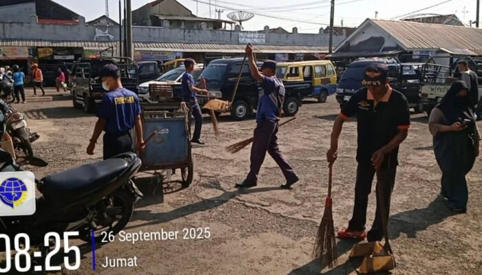 Jumat Bersih Dishub Pemalang Sasar Empat Titik Vital Infrastruktur