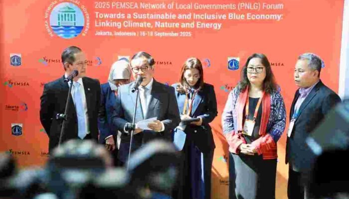 Buka PNLG Forum 2025, Gubernur Pramono Tegaskan Komitmen Jakarta Bangun Ekonomi Biru Berkelanjutan