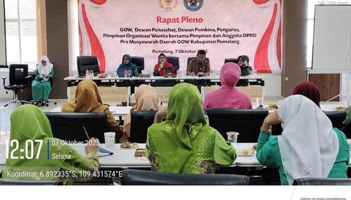 GOW Pemalang Gelar Rapat Pleno Triwulan III, Dorong Aspirasi Perempuan dalam Pembangunan Daerah