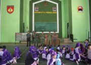 Puluhan Siswa TPAIT Buah Hati Kunjungi Markas Kodim Pemalang