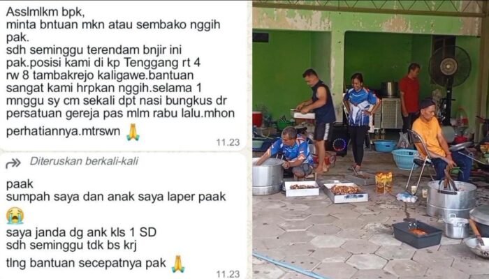 Warga Wadul Gubernur Jateng, Bantuan Langsung Datang Meski Menerjang Banjir