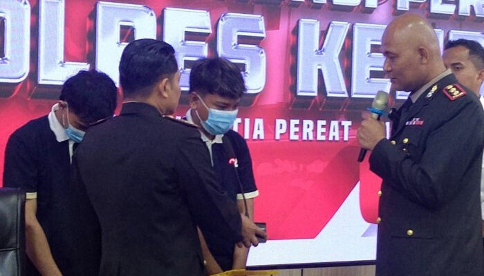 Ringkus Dua Orang Pemuda Pelaku Kreak, Kapolres Kendal: Tidak Ada Ruang Bagi Geng Jalanan