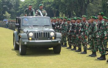 Geladi Puncak Peringatan HUT Kodam IV/Diponegoro Ke-75 Tahun 2025 Ditinjau Langsung Kasdam