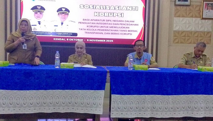 Sosialisasi Anti Korupsi, Plt. Inspektur Kabupaten Kendal: Membudayakan Anti Korupsi Kepada Setiap ASN