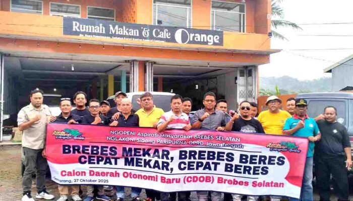 Komite Pemekaran Gelar Rapat Persiapan Pembentukan DOB Brebes Selatan