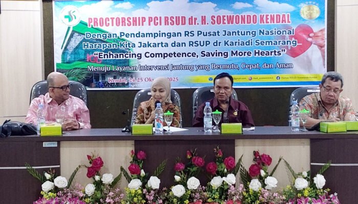 RSUD dr H Soewondo Kendal Gelar Proctorship PCI