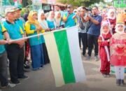 Bupati Pemalang Lepas Ribuan Santri Ulujami Ikuti Jalan Sehat Sambut Hari Santri