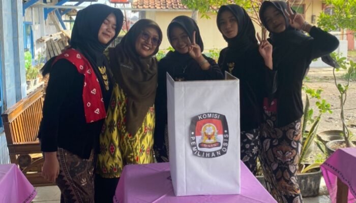 Belajar Demokrasi, Pilketos SMPN 4 Ulujami-Pemalang Berlangsung Mirip Pemilihan Umum 